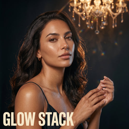 Glow Stack peptide bundle for skin and hair - GHK-Cu, BPC-157 and TB-500 - Space Pep Egypt