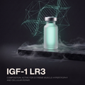 IGF-1 LR3 1000mcg research peptide vial, factory sealed, supplied in Egypt